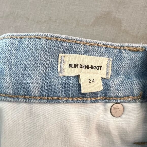 Madewell Slim Demi-Boot Jeans in Bellmeade Wash size 24 - Picture 11 of 15